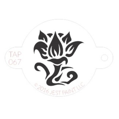 TAP 067 Stencil Rose